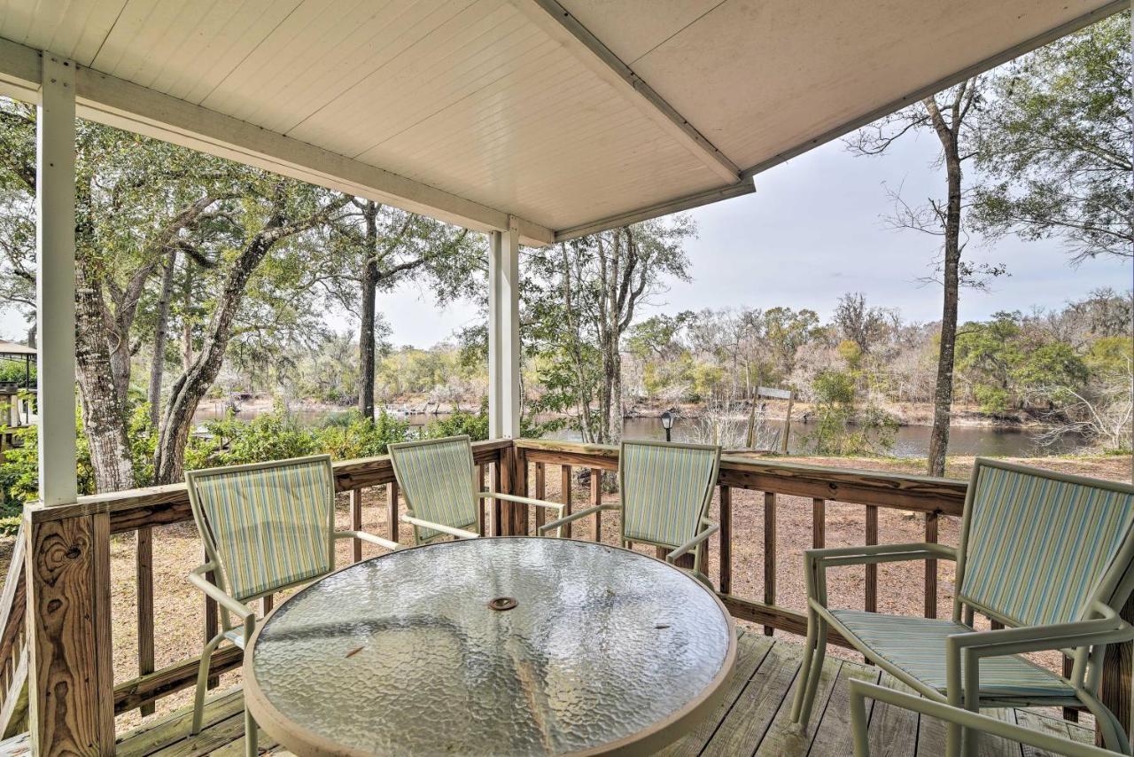Branford Fishing Paradise With Deck On Suwannee River מראה חיצוני תמונה