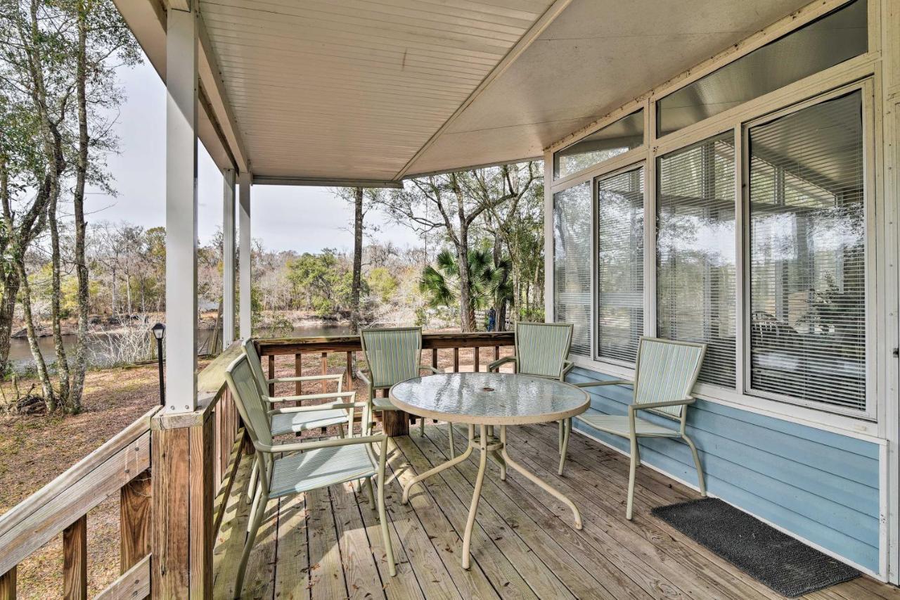 Branford Fishing Paradise With Deck On Suwannee River מראה חיצוני תמונה